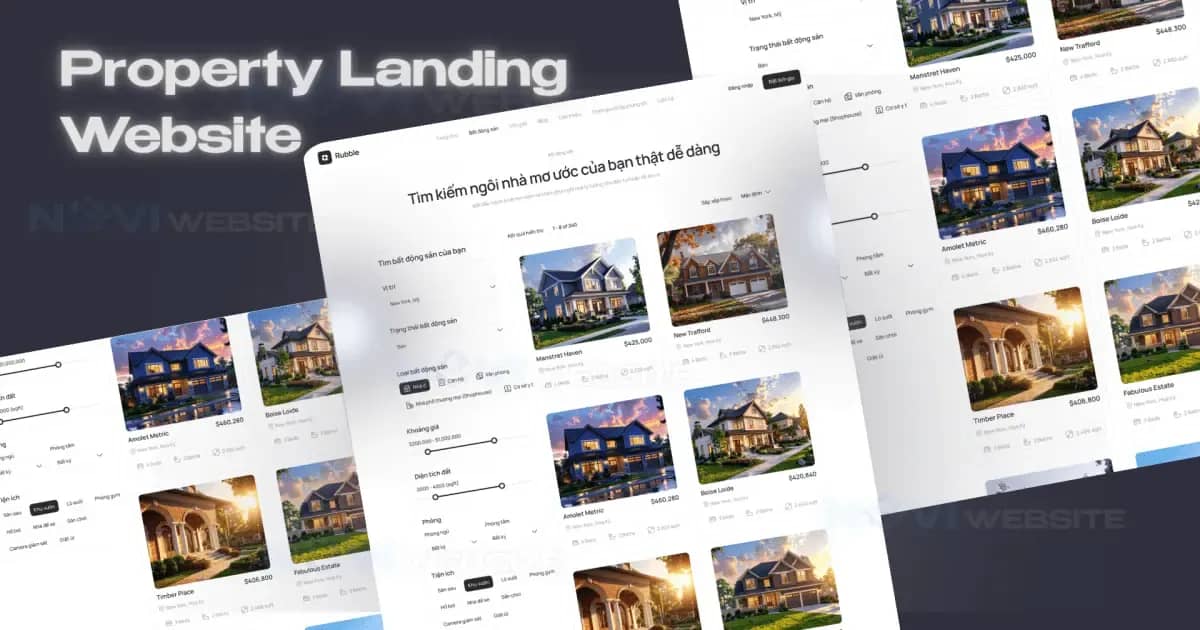 Website Dự án bất động sản