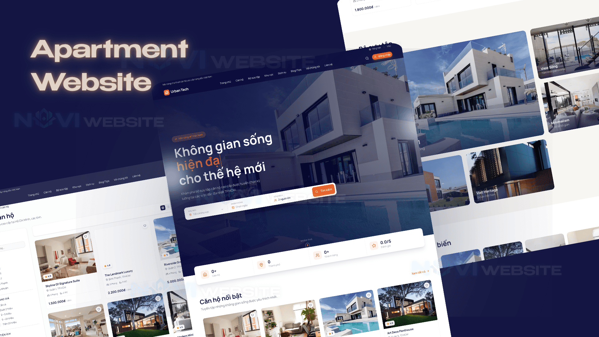 Website Cho Thuê Căn Hộ Cao Cấp