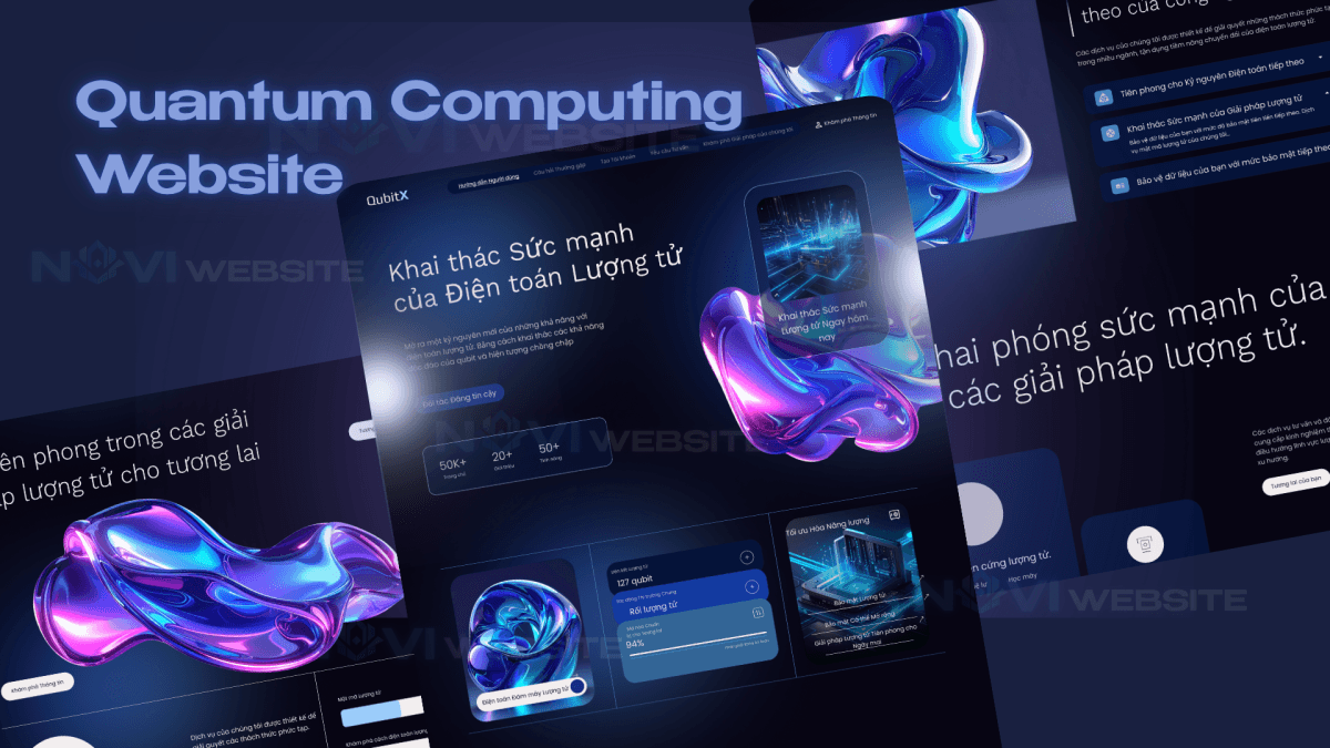 Website Máy tính lượng tử
