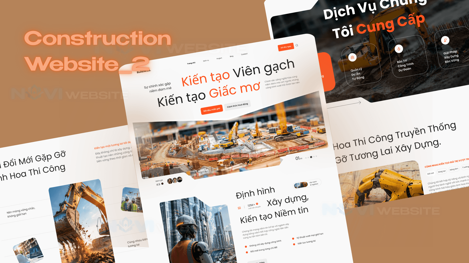 Website Công Ty Xây Dựng BuildWise