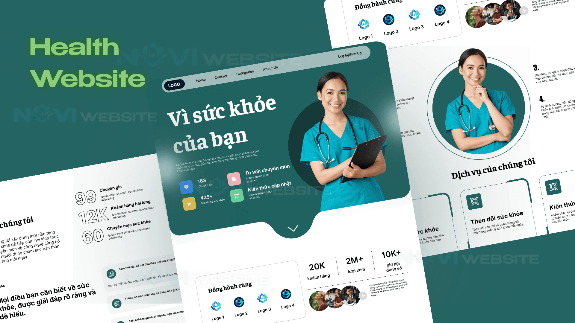 Website Nền Tảng Sức Khỏe & Kiến Thức Y Khoa