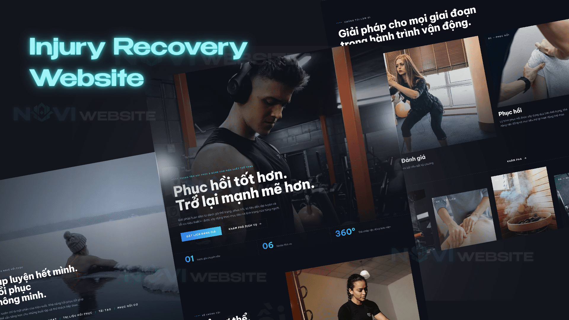 Website Phục Hồi Chấn Thương & Nâng Cao Hiệu Suất Thể Thao