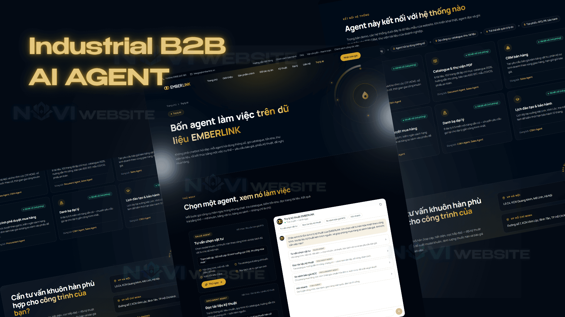 AI Agent Tư Vấn Kỹ Thuật & Bán Hàng Công Nghiệp B2B