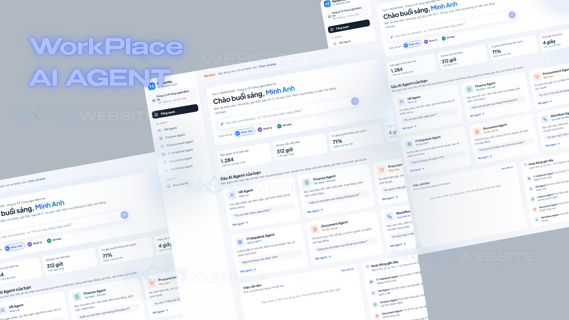 AI Agent Vận Hành Doanh Nghiệp & Hỗ Trợ Nội Bộ