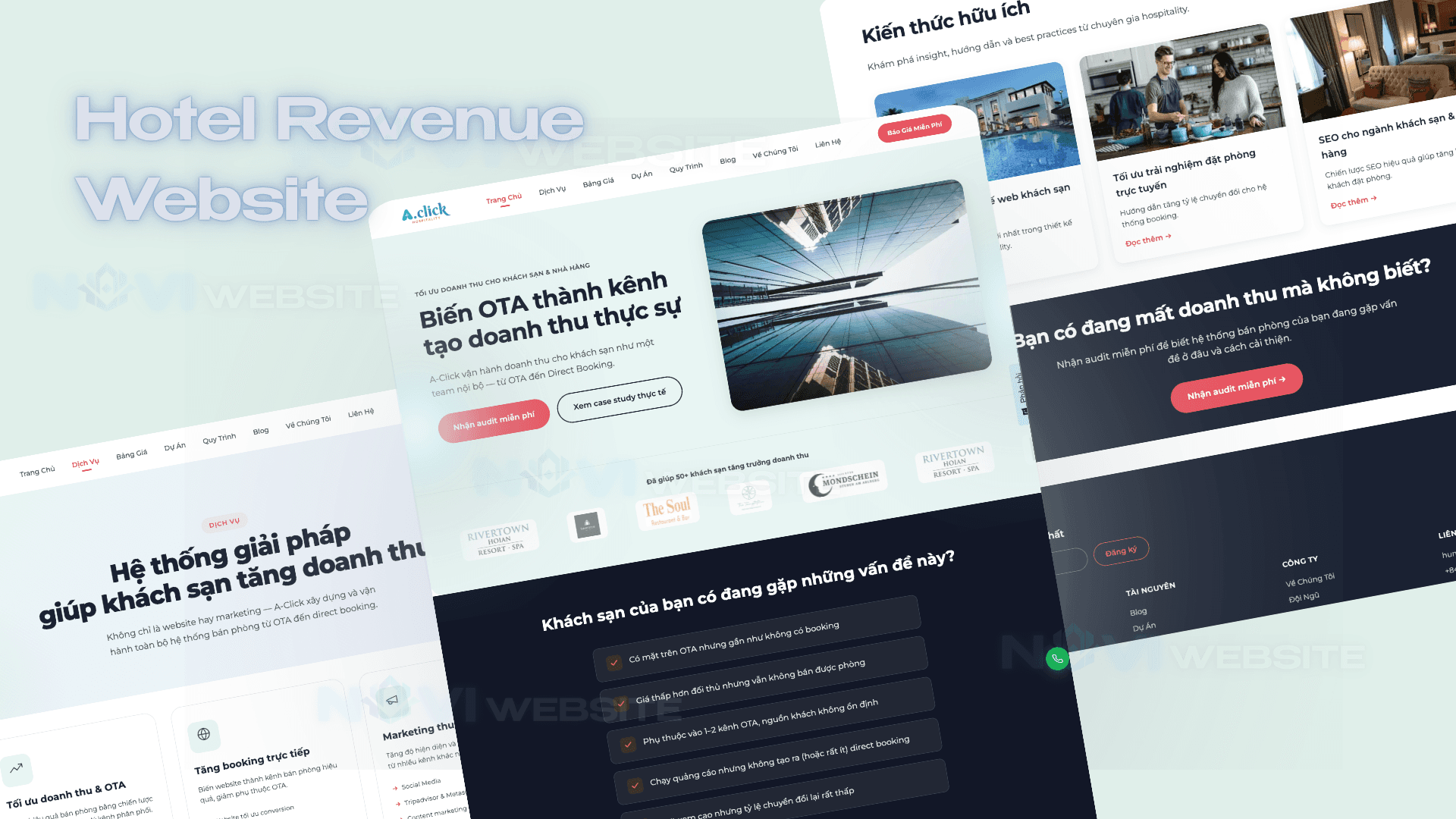 Website Dịch Vụ Tăng Doanh Thu Khách Sạn