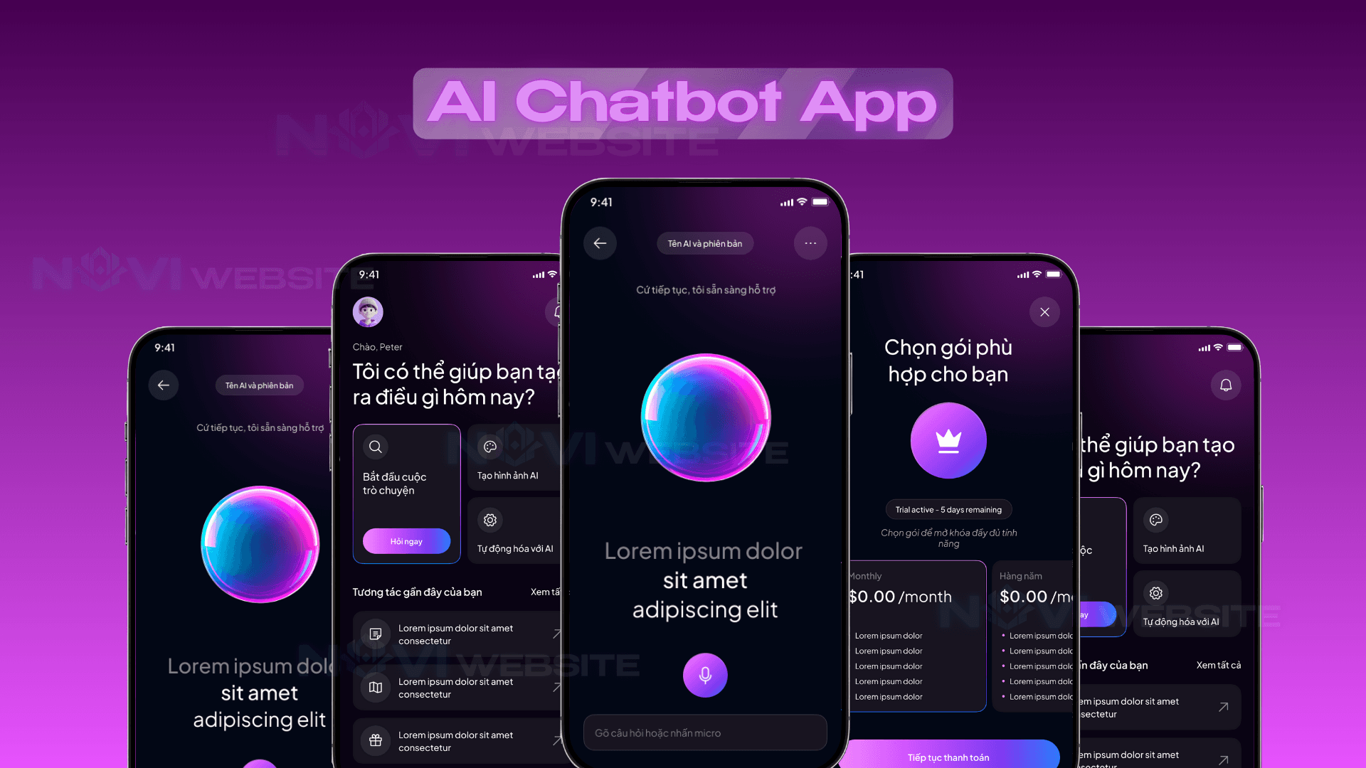 App chatbot AI