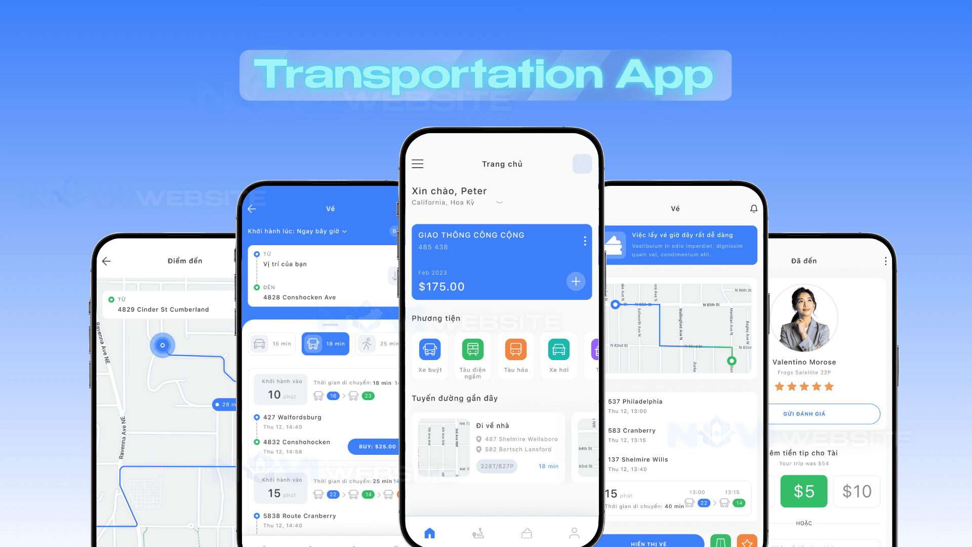 App giao thông công cộng
