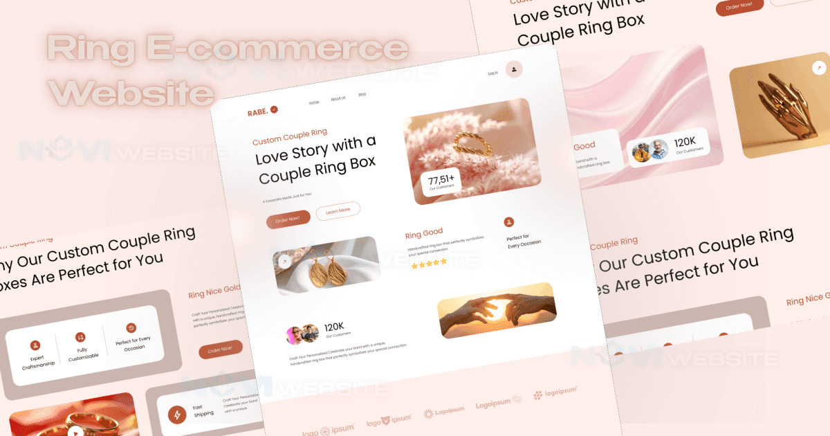 Website thương mại điện tử nhẫn