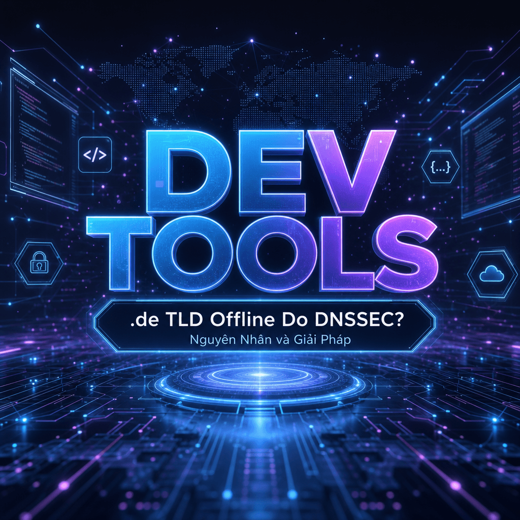 .de TLD Offline Do DNSSEC? Nguyên Nhân và Giải Pháp