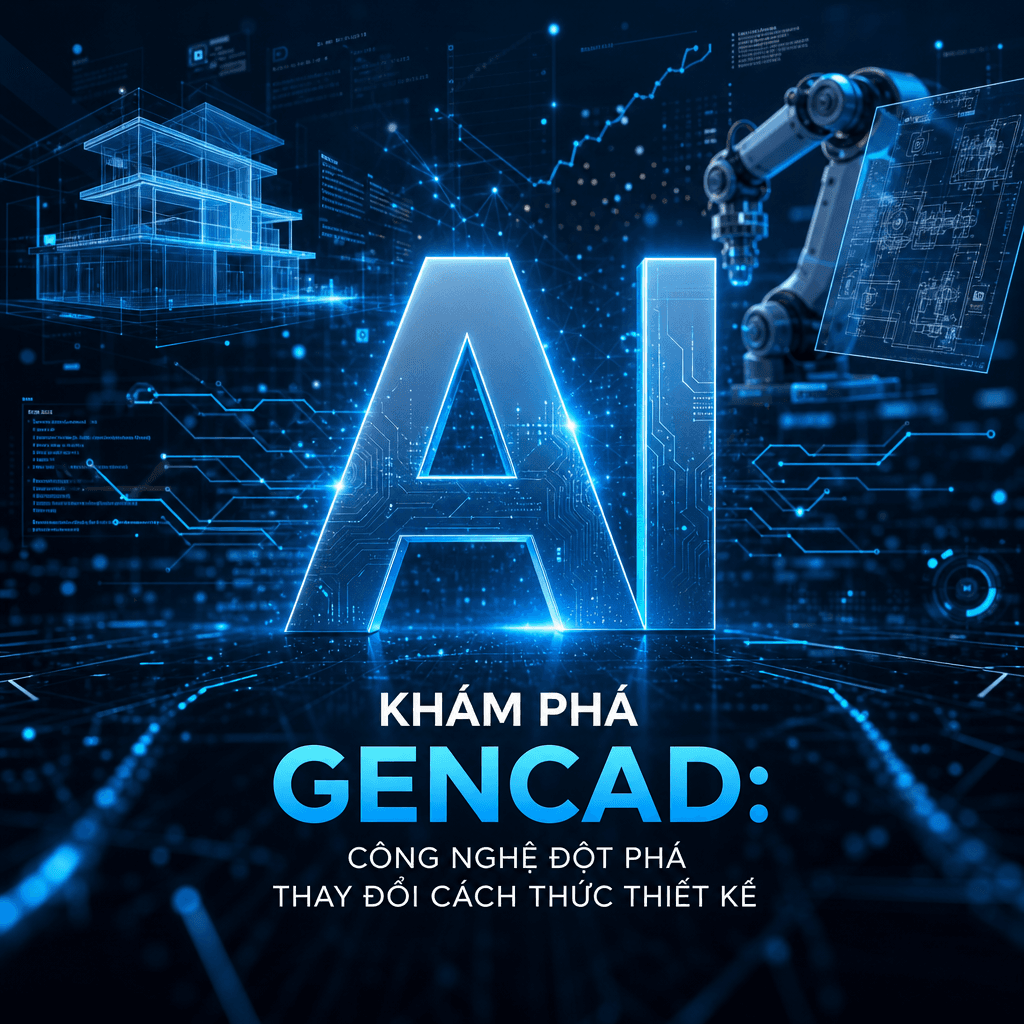 Khám Phá GenCAD: Công Nghệ Đột Phá Thay Đổi Cách Thức Thiết Kế