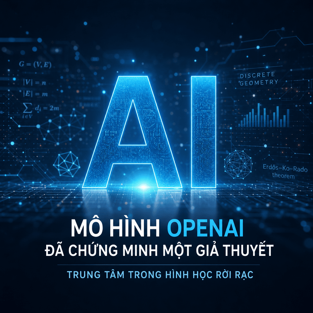 Mô Hình OpenAI Đã Chứng Minh Một Giả Thuyết Trung Tâm Trong Hình Học Rời Rạc