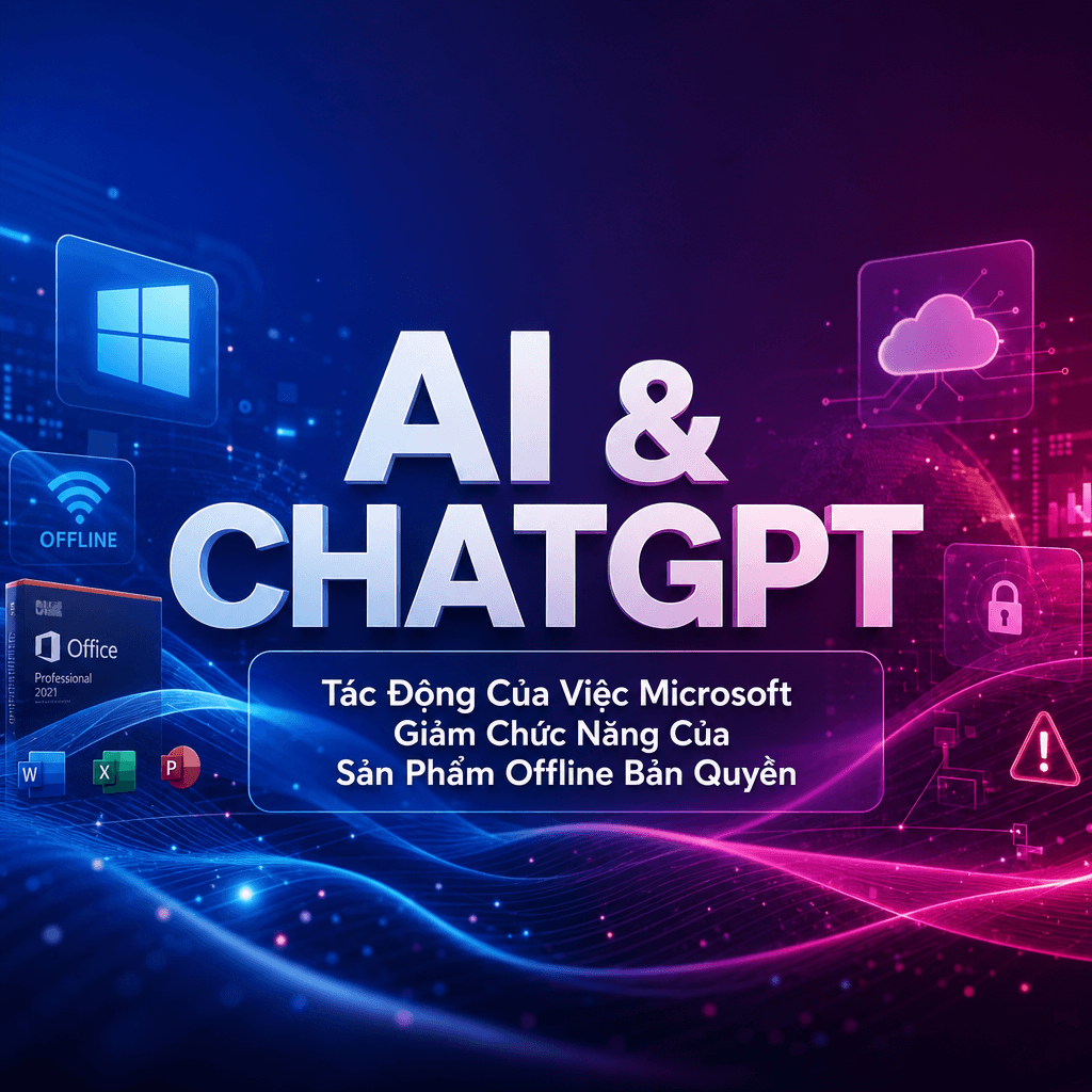 Tác Động Của Việc Microsoft Giảm Chức Năng Của Sản Phẩm Offline Bản Quyền