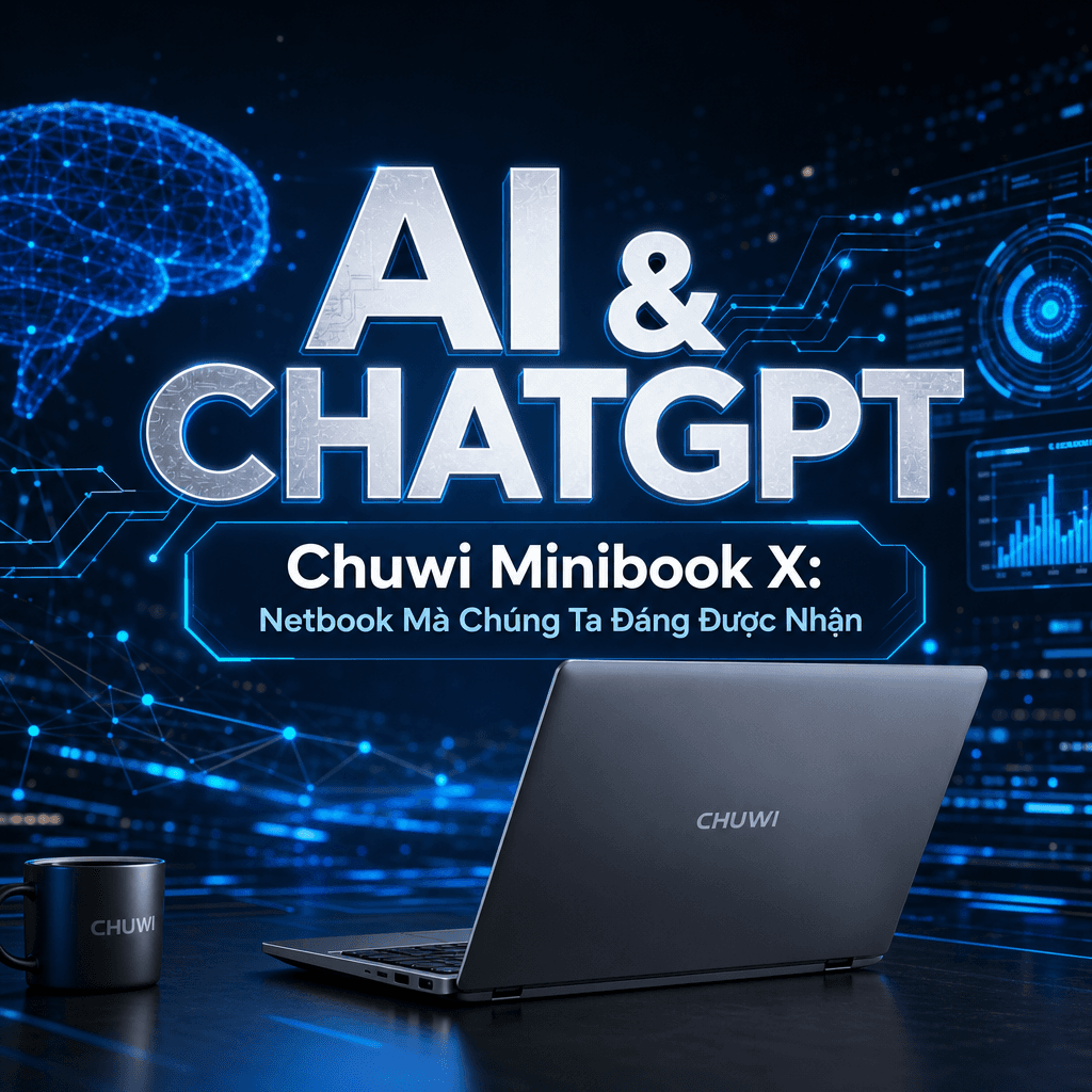 Chuwi Minibook X: Netbook Mà Chúng Ta Đáng Được Nhận