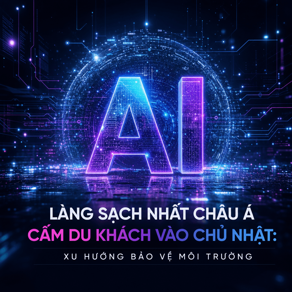 Làng sạch nhất châu Á cấm du khách vào Chủ nhật: Xu hướng bảo vệ môi trường