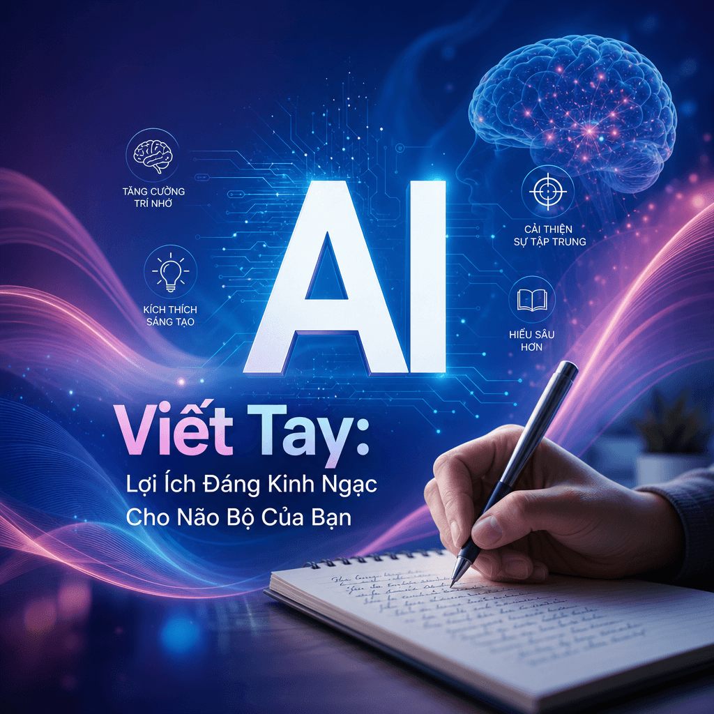 Viết Tay: Lợi Ích Đáng Kinh Ngạc Cho Não Bộ Của Bạn