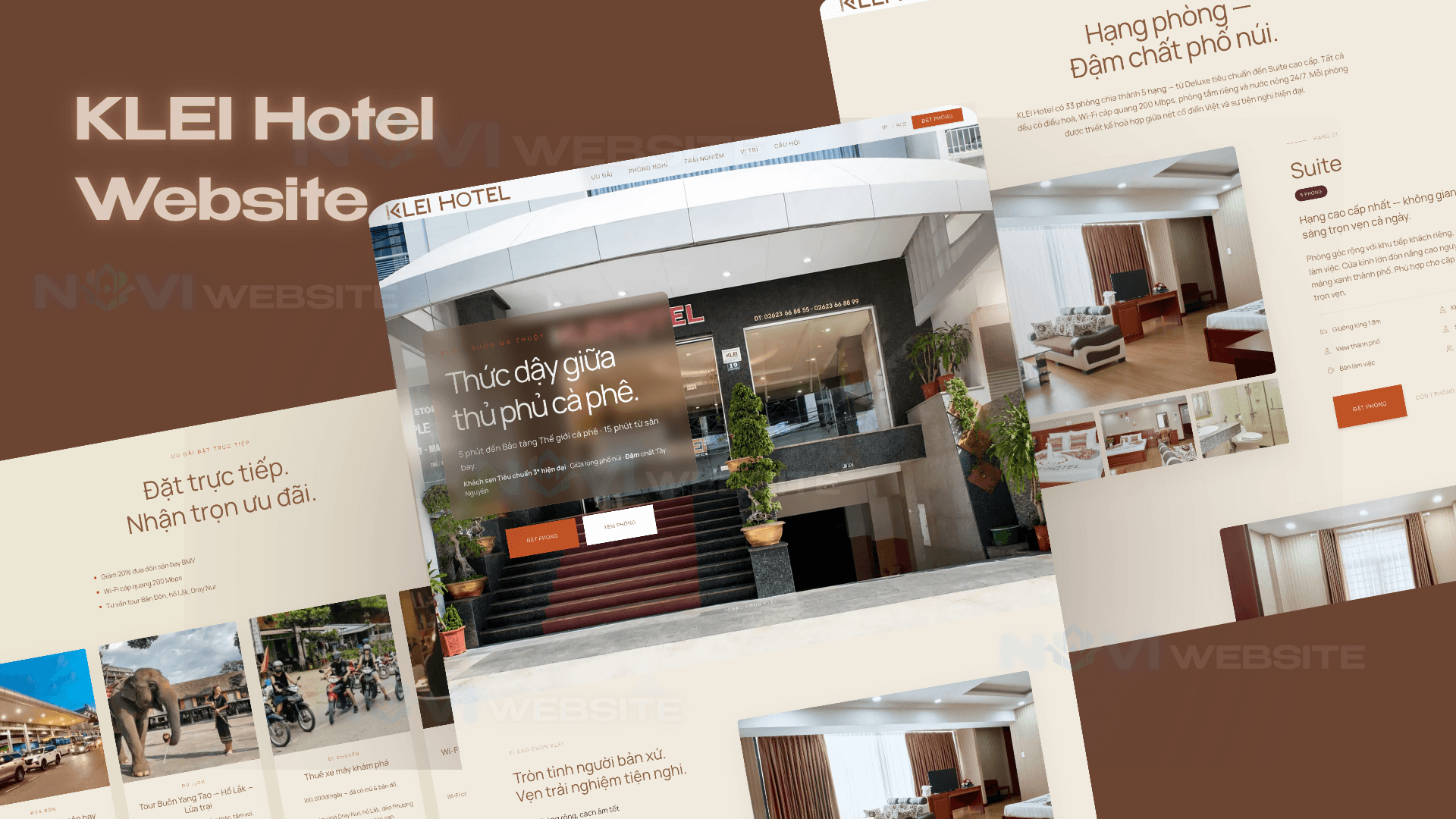 Website Khách Sạn KLEI Buôn Ma Thuột