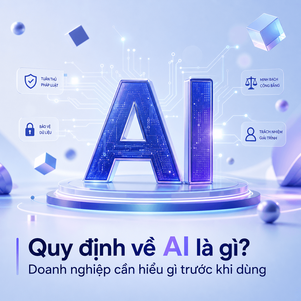 Quy định về AI là gì? Doanh nghiệp cần hiểu gì trước khi dùng