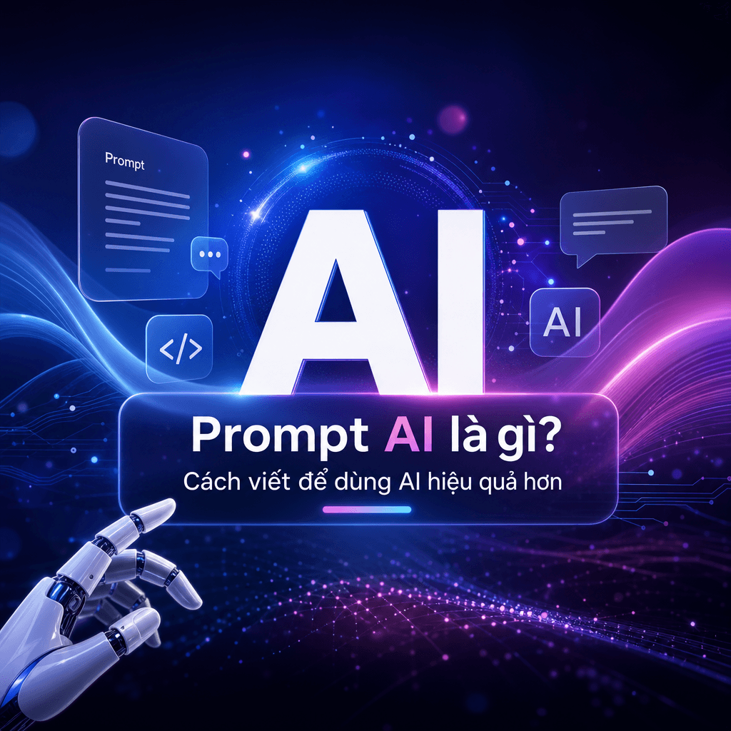 Prompt AI là gì? Cách viết để dùng AI hiệu quả hơn
