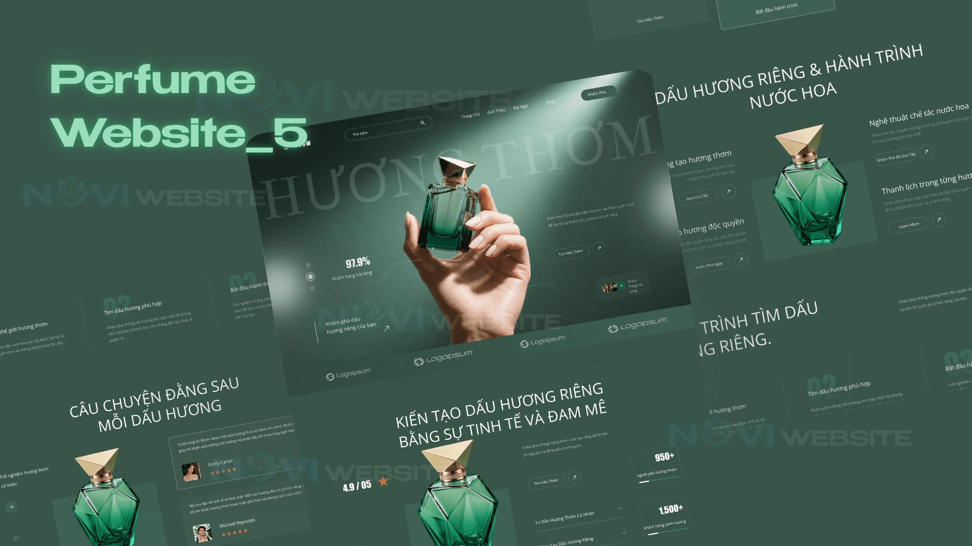 Website Thương Hiệu Nước Hoa Cao Cấp