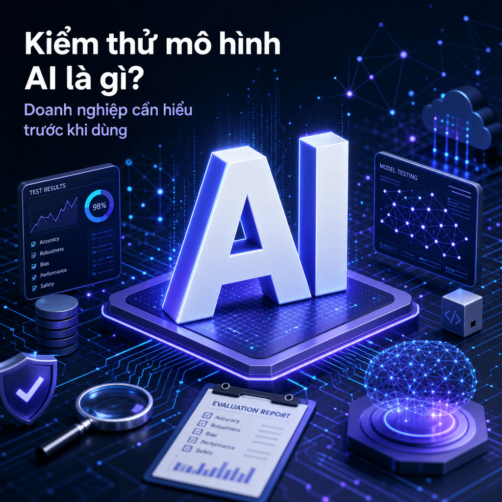 Kiểm thử mô hình AI là gì? Doanh nghiệp cần hiểu trước khi dùng
