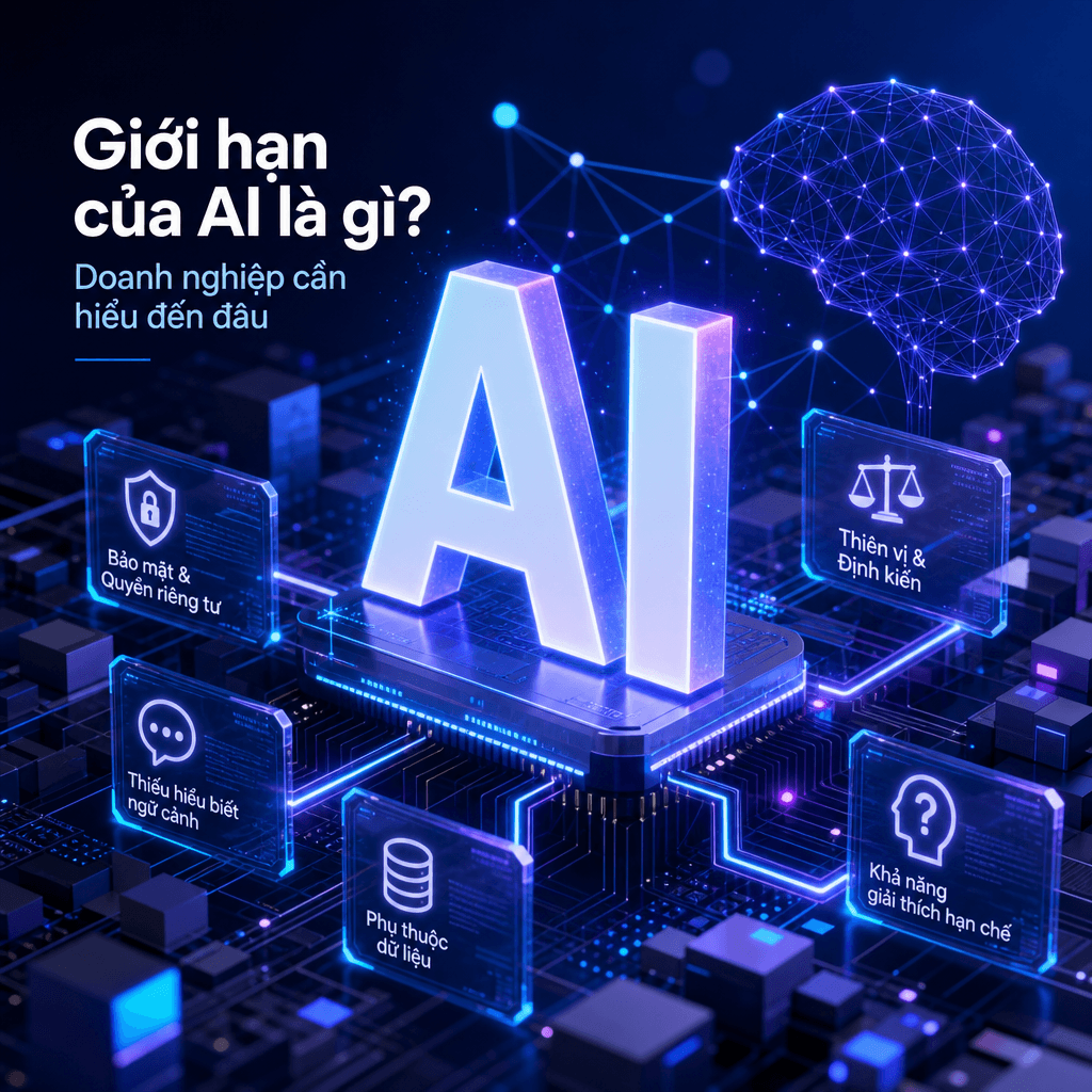 Giới hạn của AI là gì? Doanh nghiệp cần hiểu đến đâu