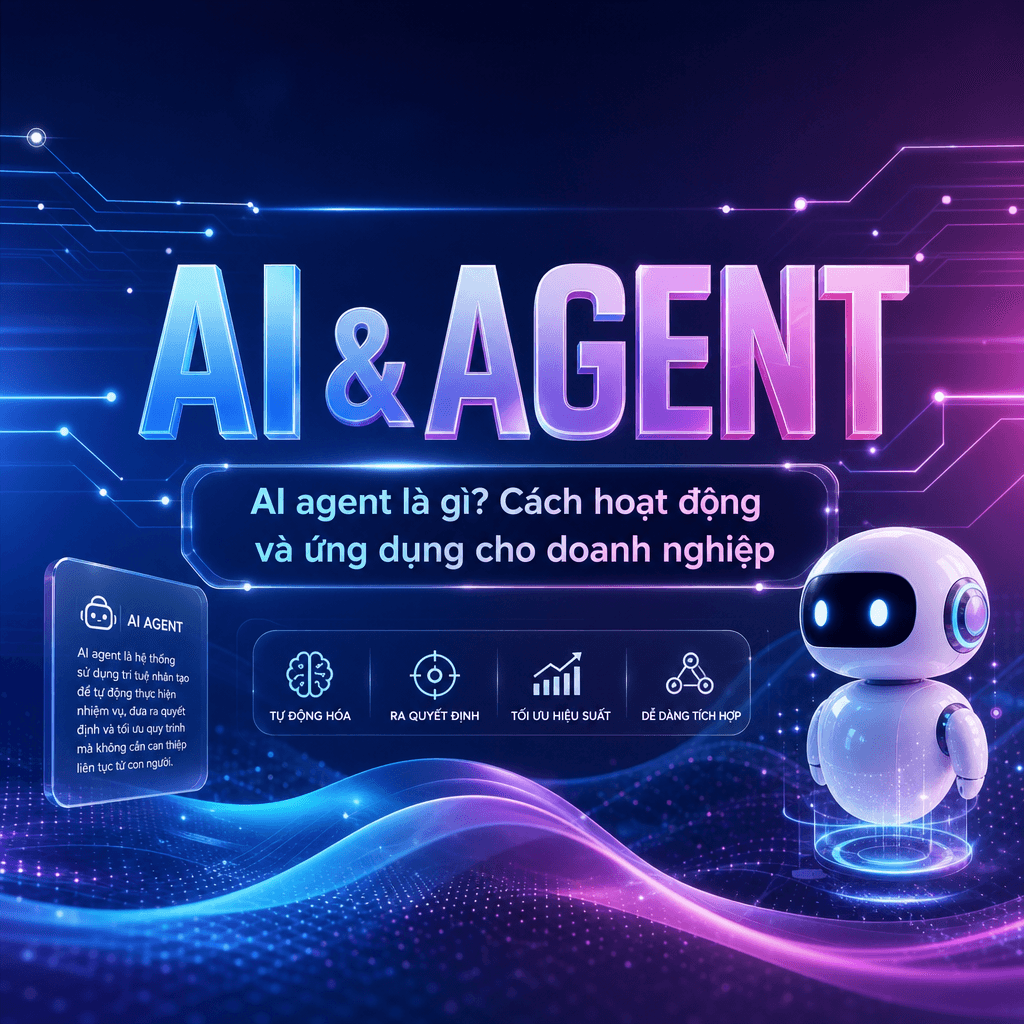 AI agent là gì? Cách hoạt động và ứng dụng cho doanh nghiệp