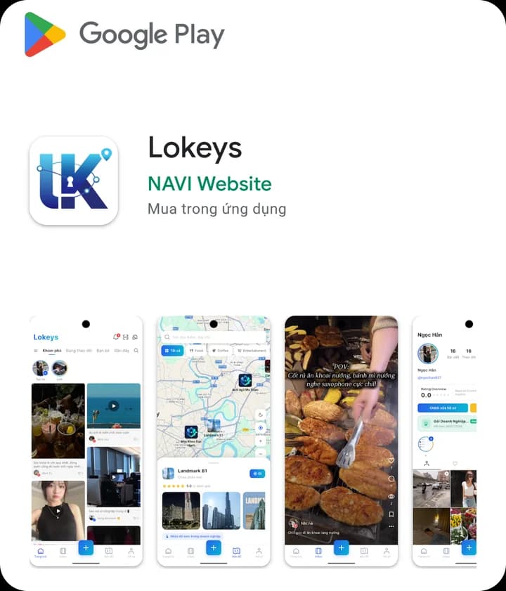 Lokeys trên Google Play — nhà phát triển NAVI Website