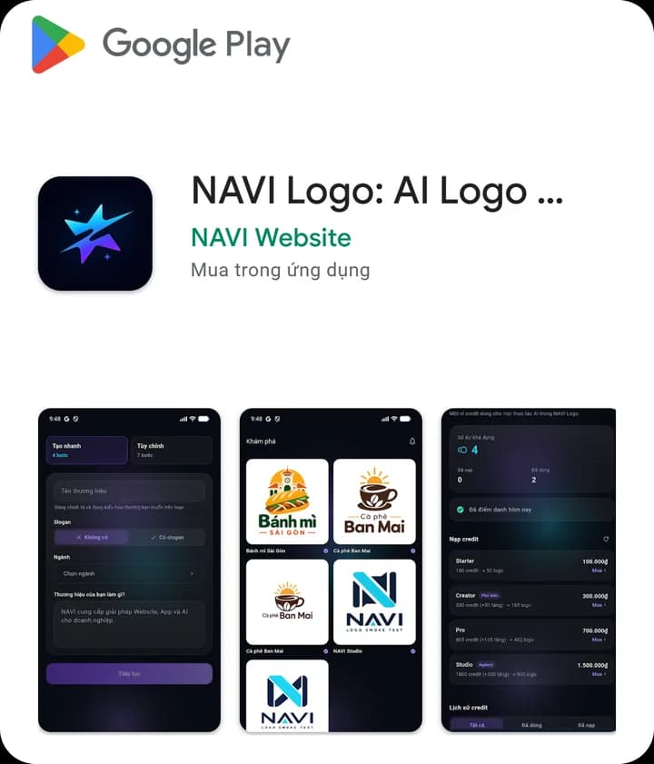 NAVI Logo trên Google Play — nhà phát triển NAVI Website
