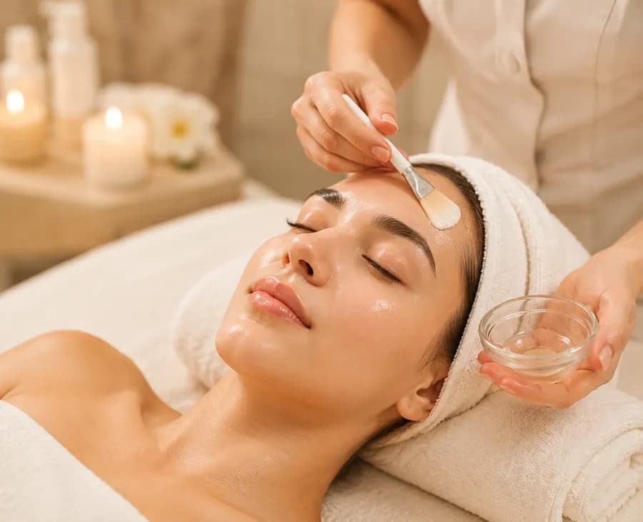 Chăm sóc da mặt chuyên sâu — website thẩm mỹ viện
