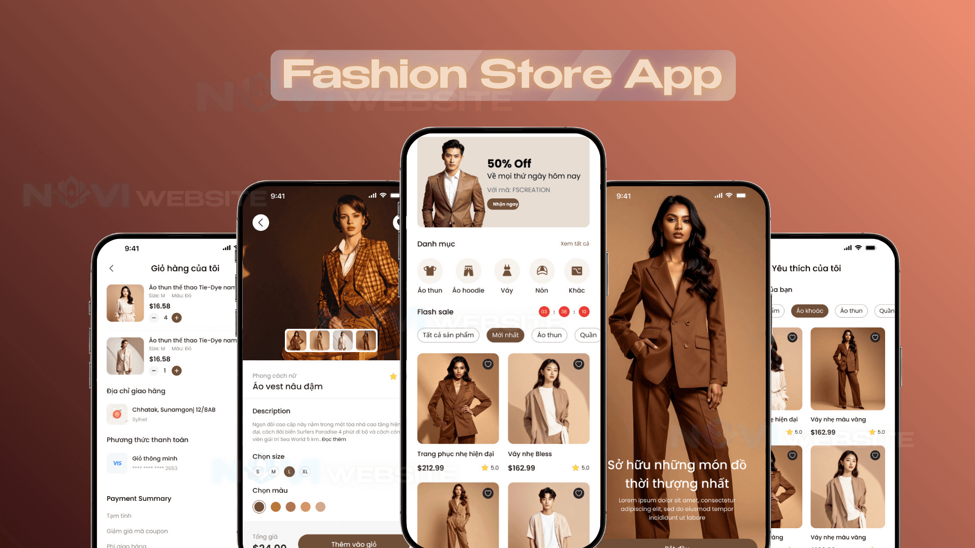 App cửa hàng thời trang