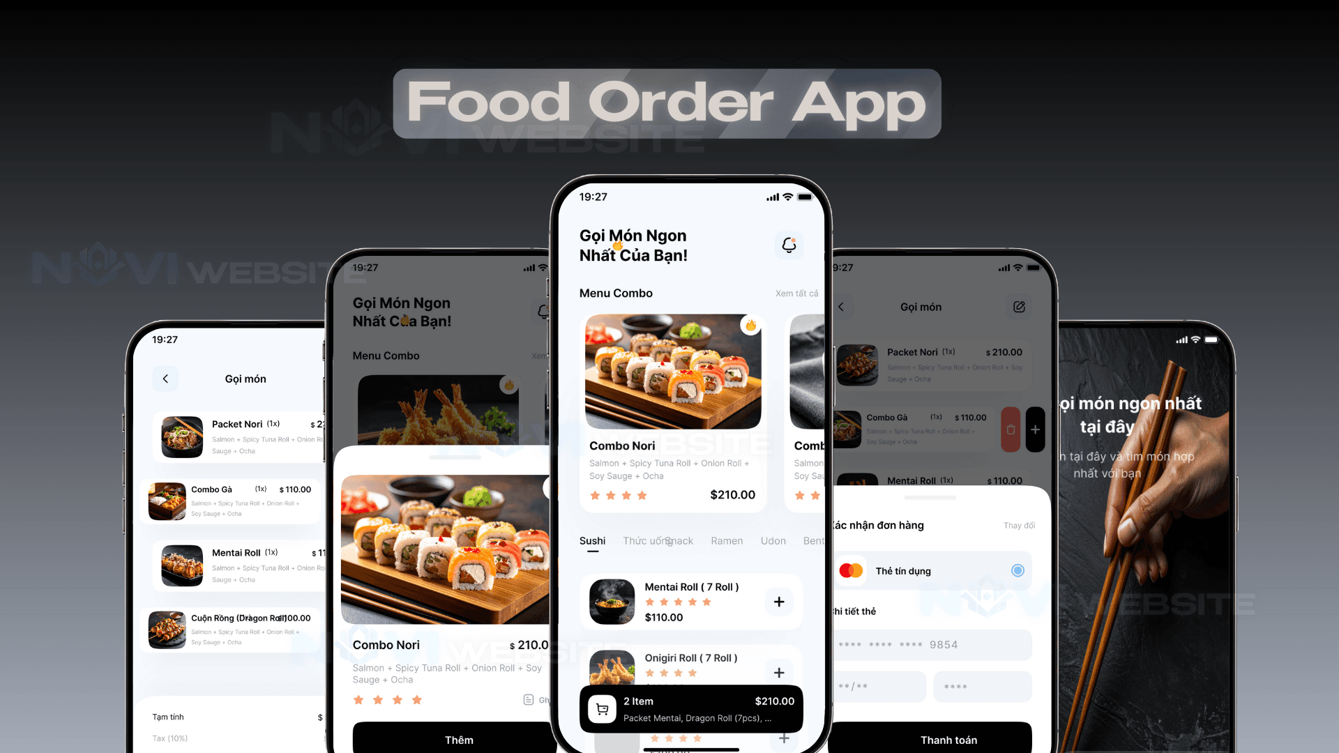 App đặt giao đồ ăn — ảnh 1
