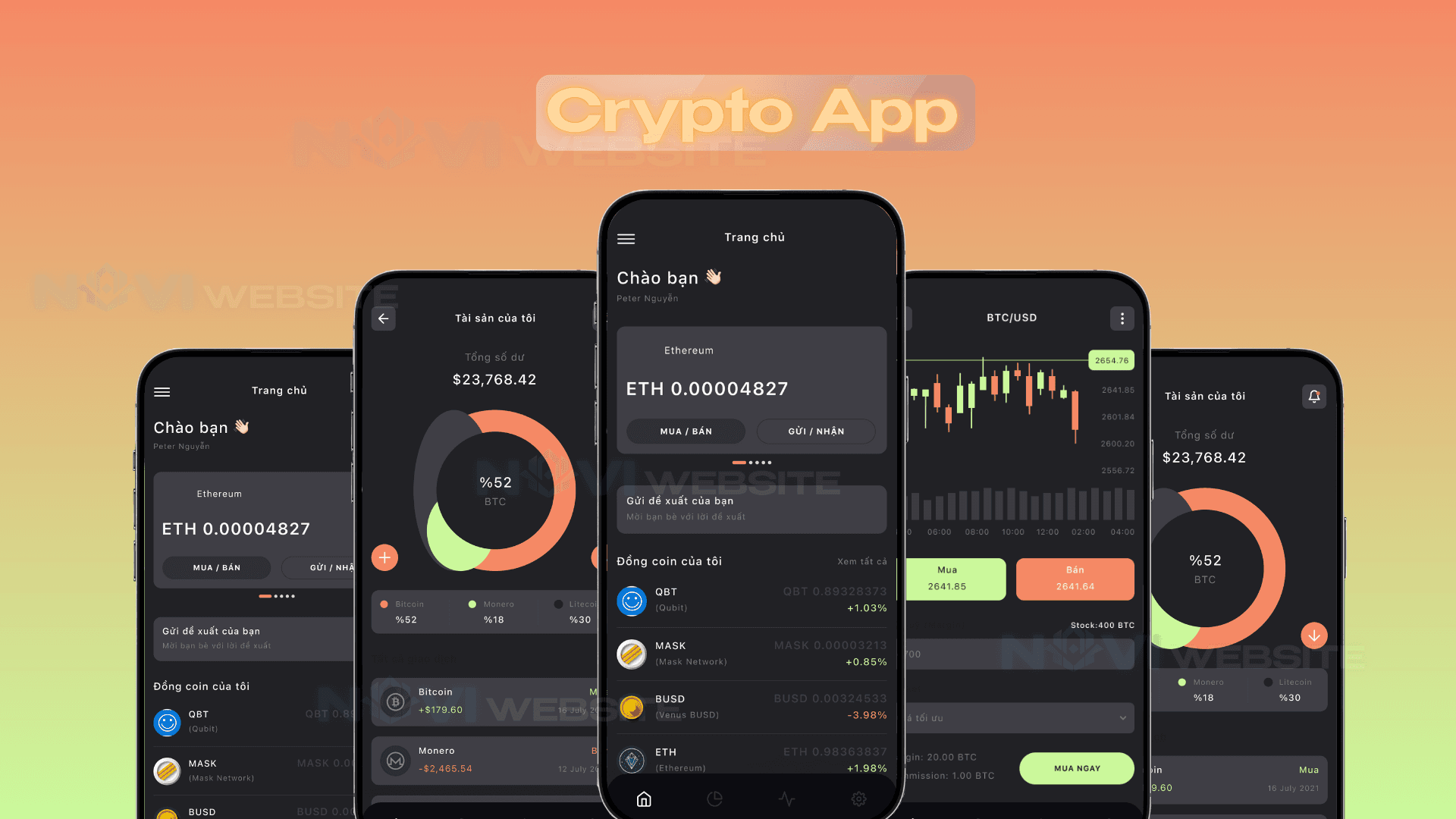 App sàn giao dịch crypto