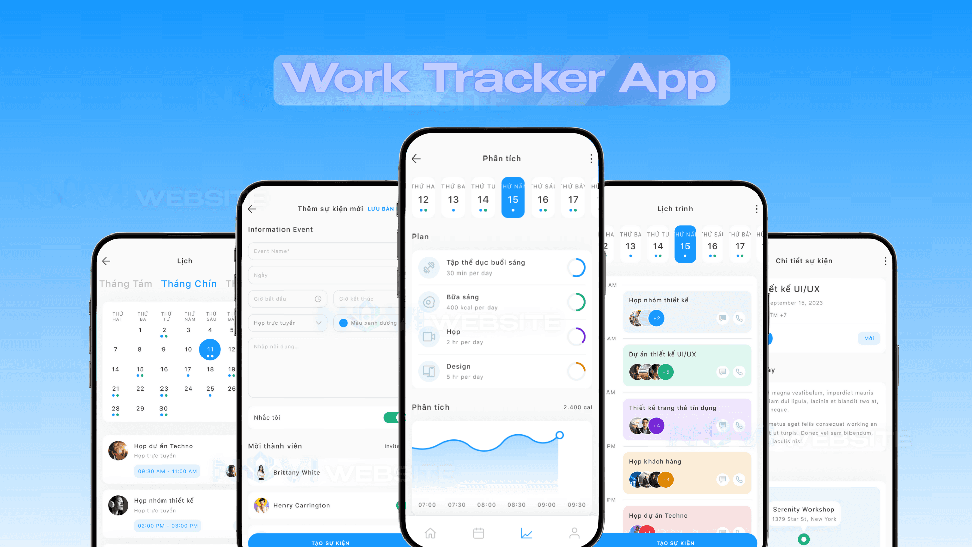 App theo dõi công việc