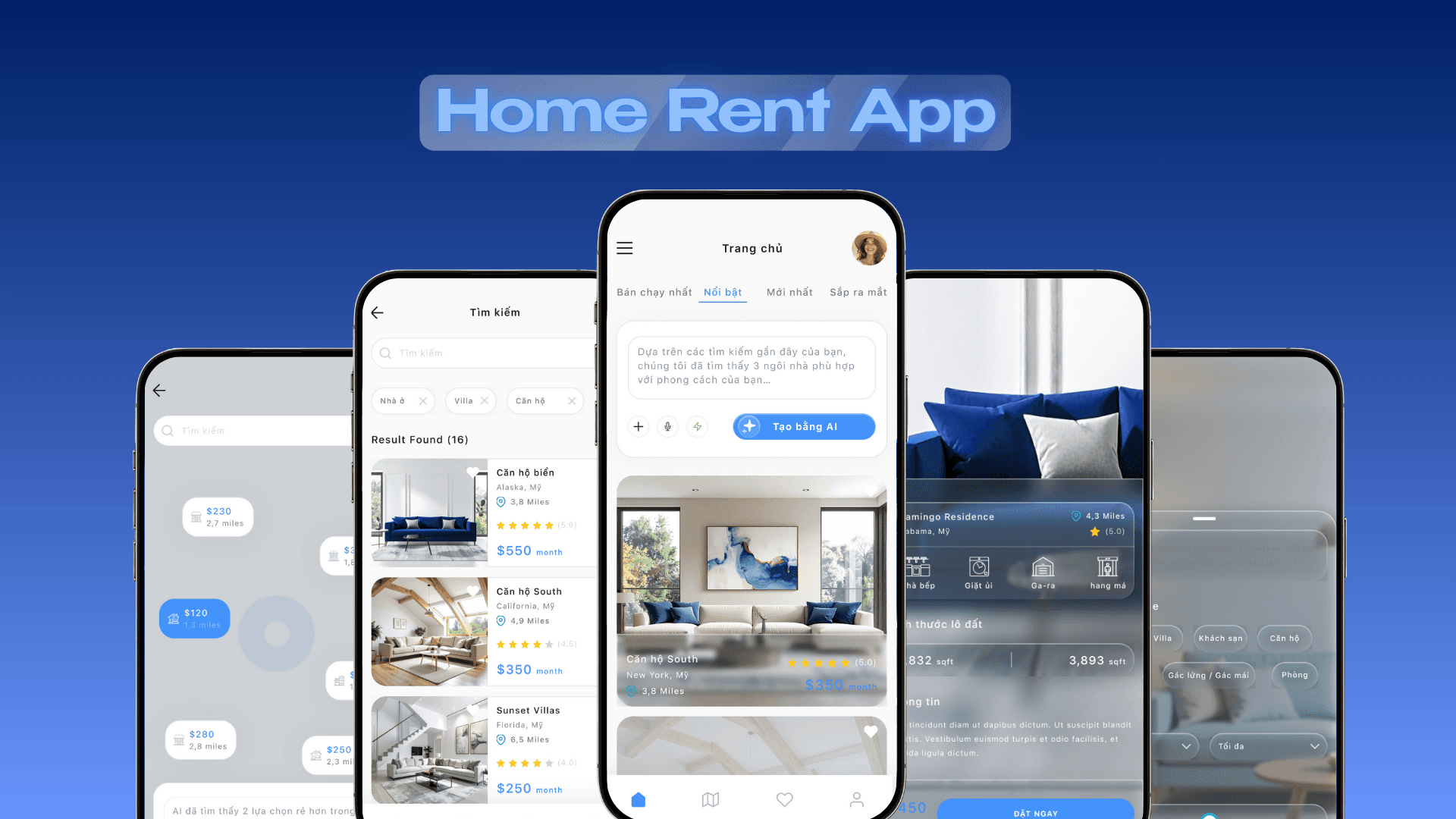 App thuê nhà AI