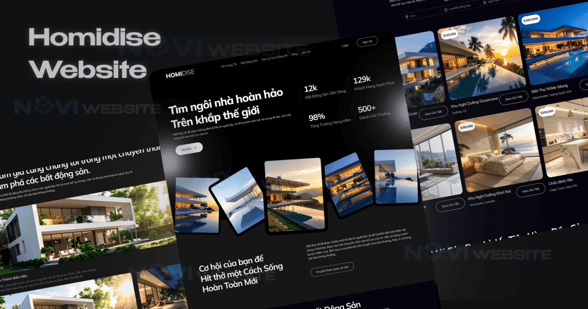 Website bất động sản