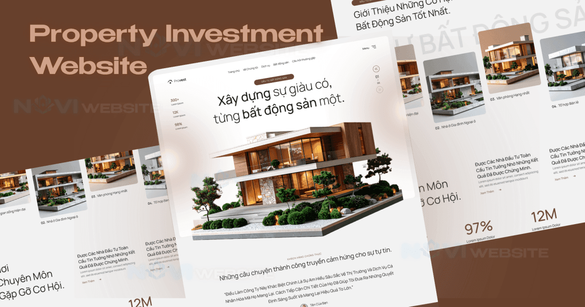 Website đầu tư bất động sản — ảnh 1