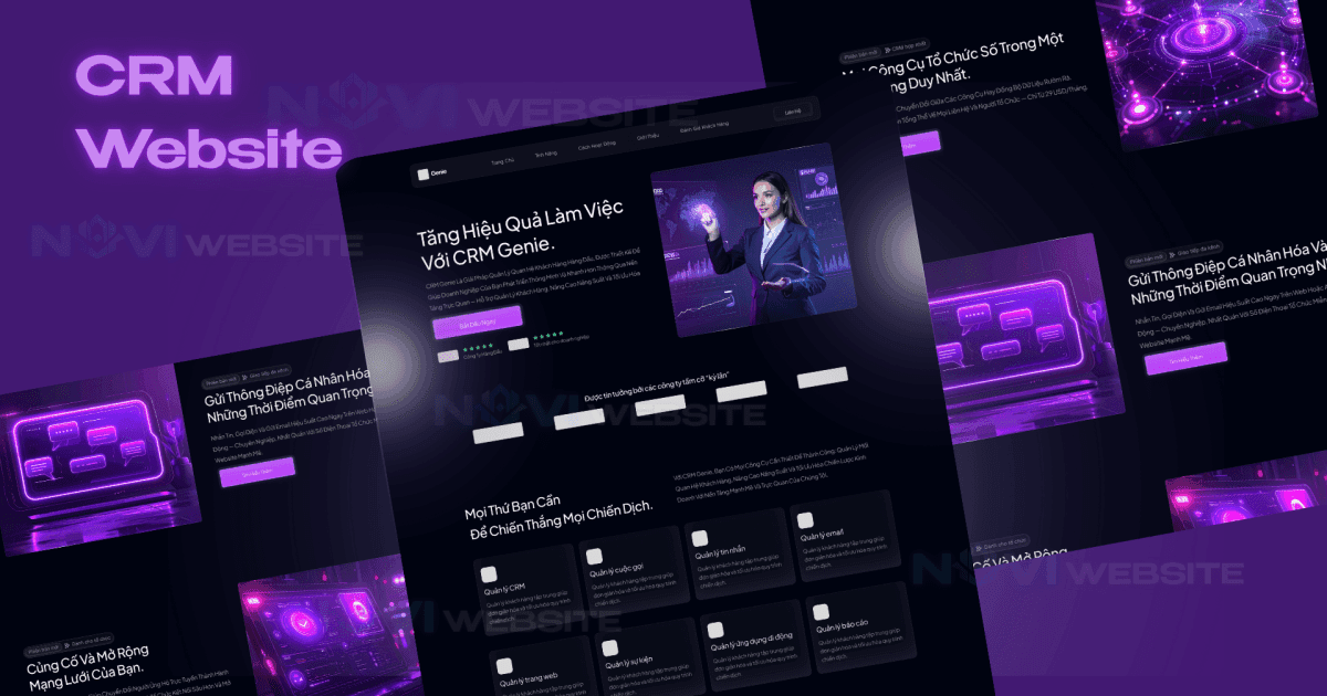 Website landing page tư vấn đầu tư