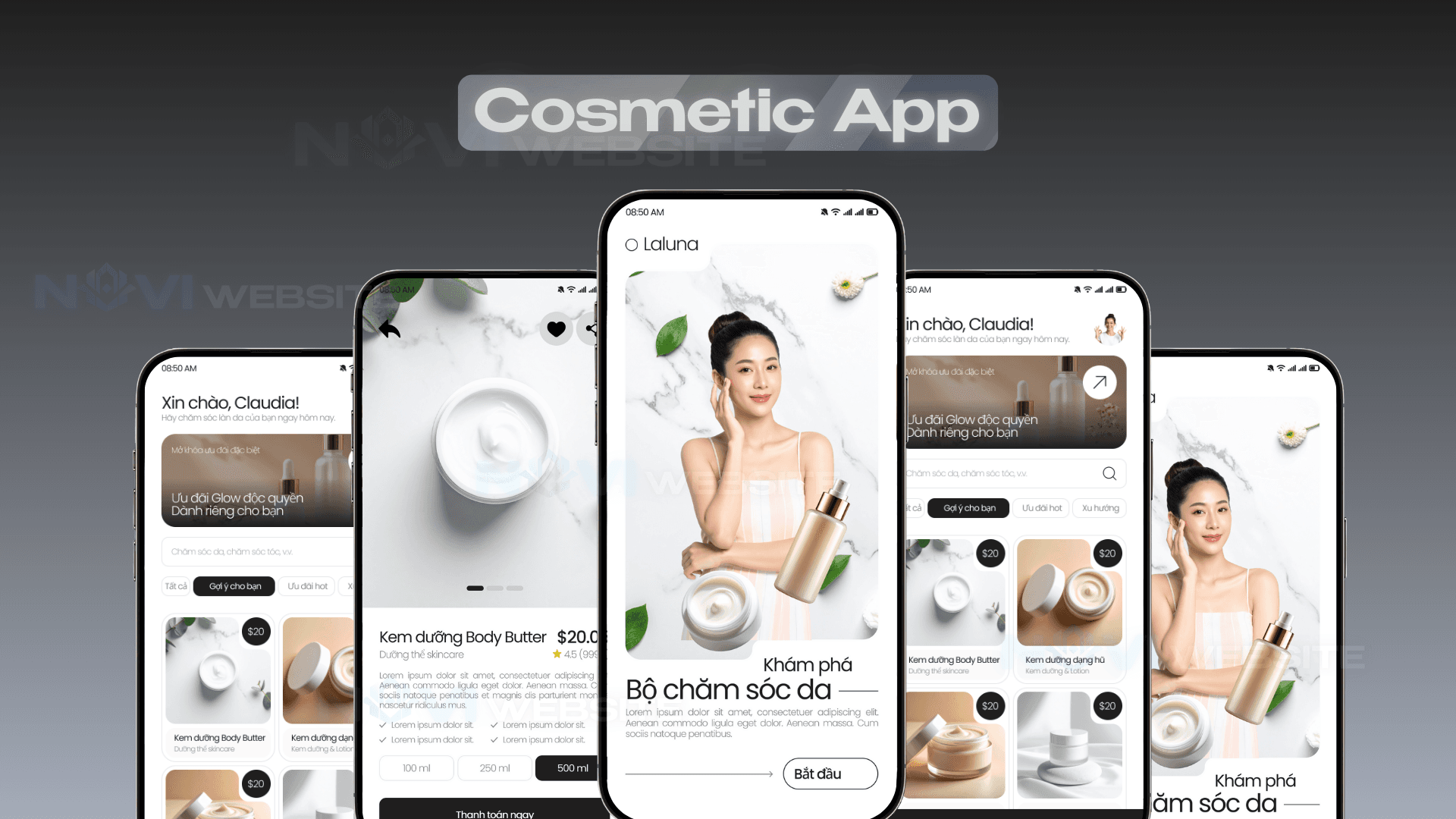 App làm đẹp chăm sóc da