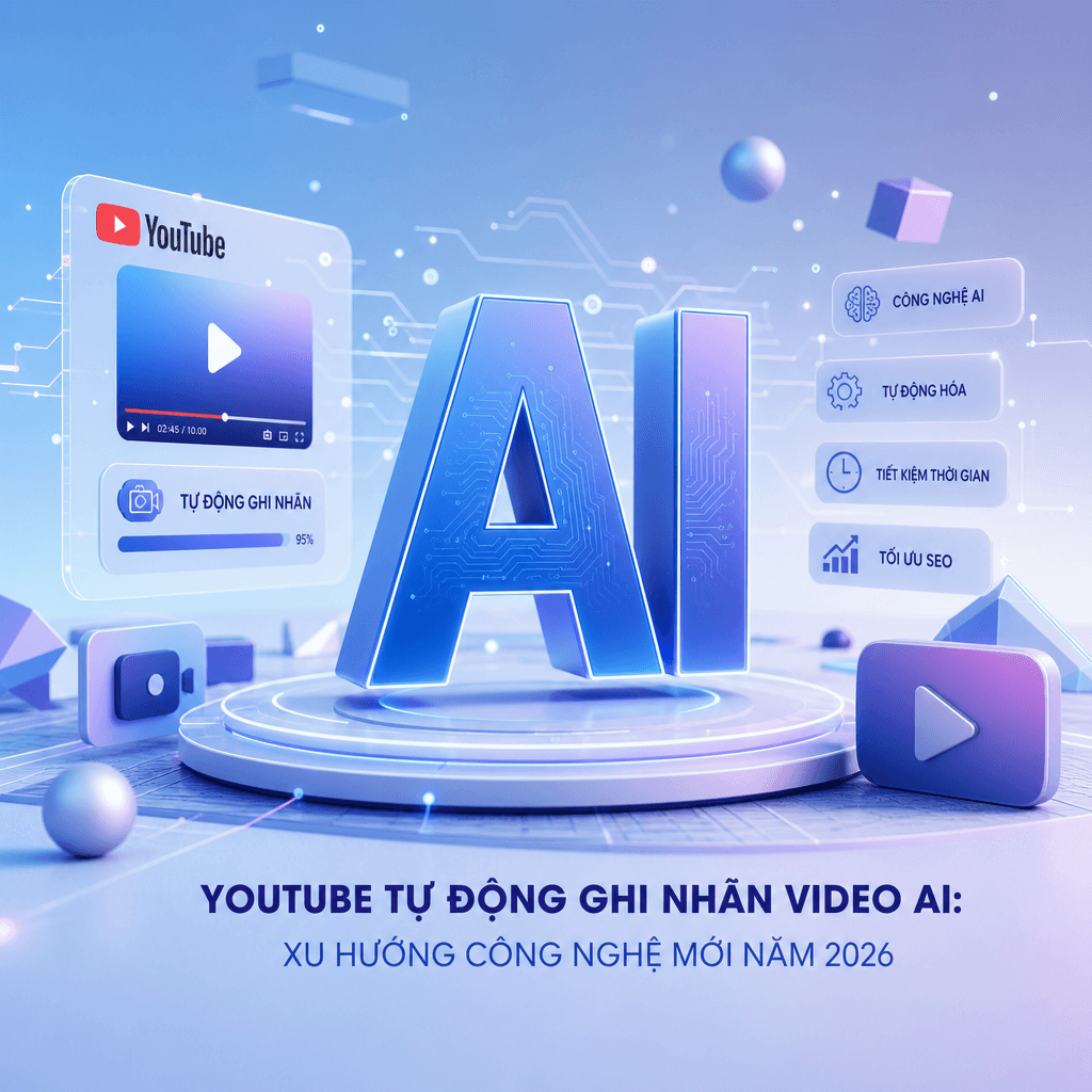 YouTube Tự Động Ghi Nhãn Video AI: Xu Hướng Công Nghệ Mới Năm 2026