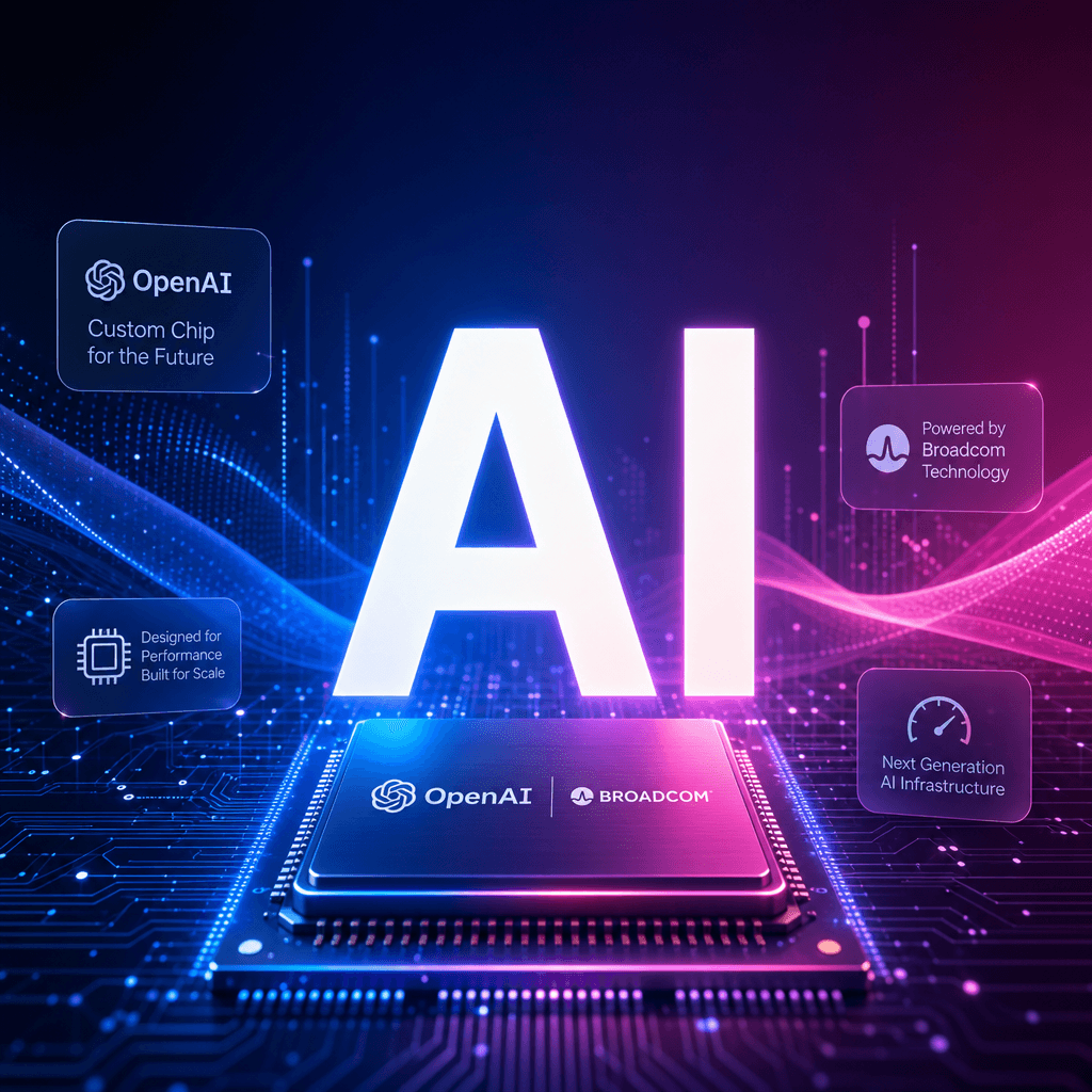 OpenAI Ra Mắt Chip Tùy Chỉnh Đầu Tiên Do Broadcom Chế Tạo