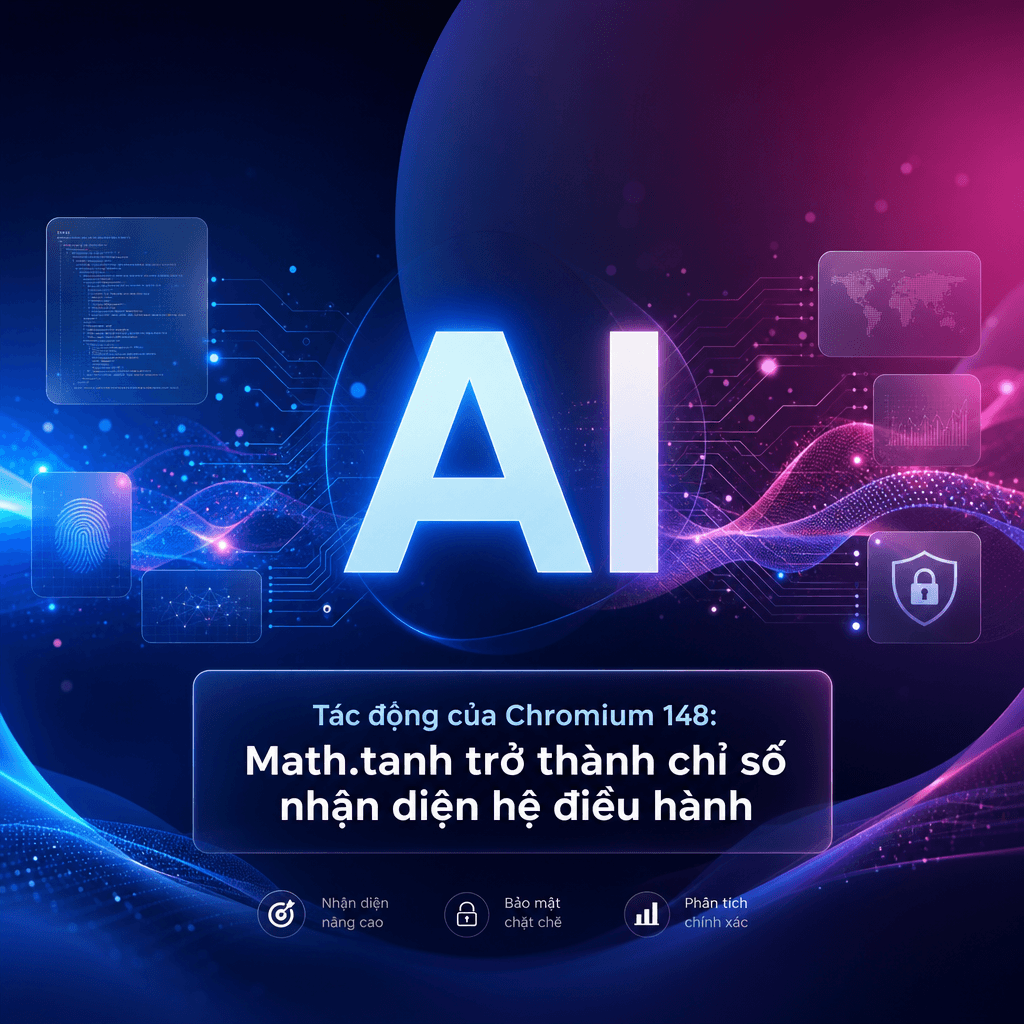 Tác động của Chromium 148: Math.tanh trở thành chỉ số nhận diện hệ điều hành
