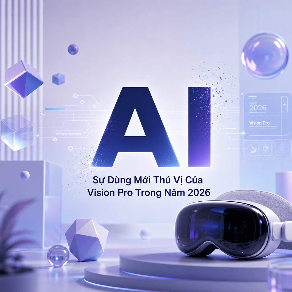 Sự Dùng Mới Thú Vị Của Vision Pro Trong Năm 2026