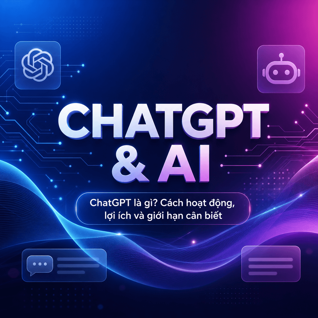 ChatGPT là gì? Cách hoạt động, lợi ích và giới hạn cần biết
