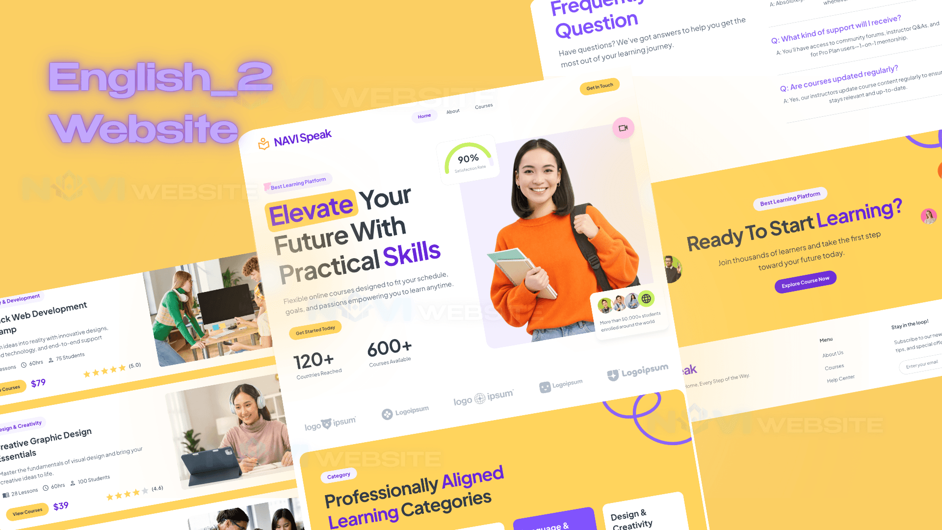 Website Nền Tảng Học Kỹ Năng Trực Tuyến NAVISpeak
