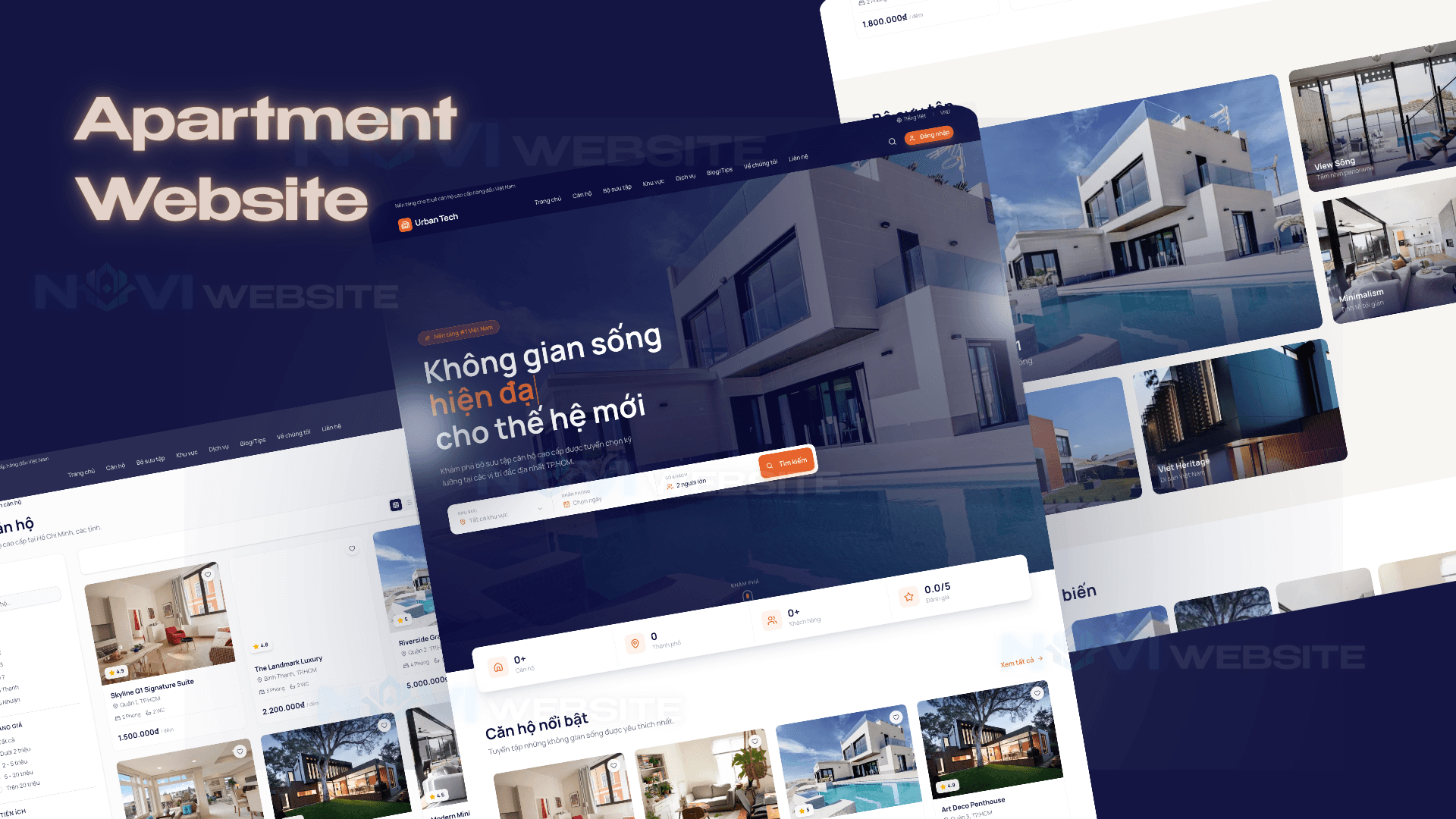 Website Cho Thuê Căn Hộ Cao Cấp