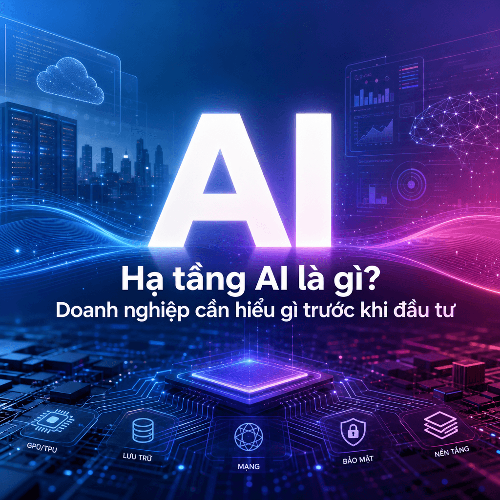 Hạ tầng AI là gì? Doanh nghiệp cần hiểu gì trước khi đầu tư