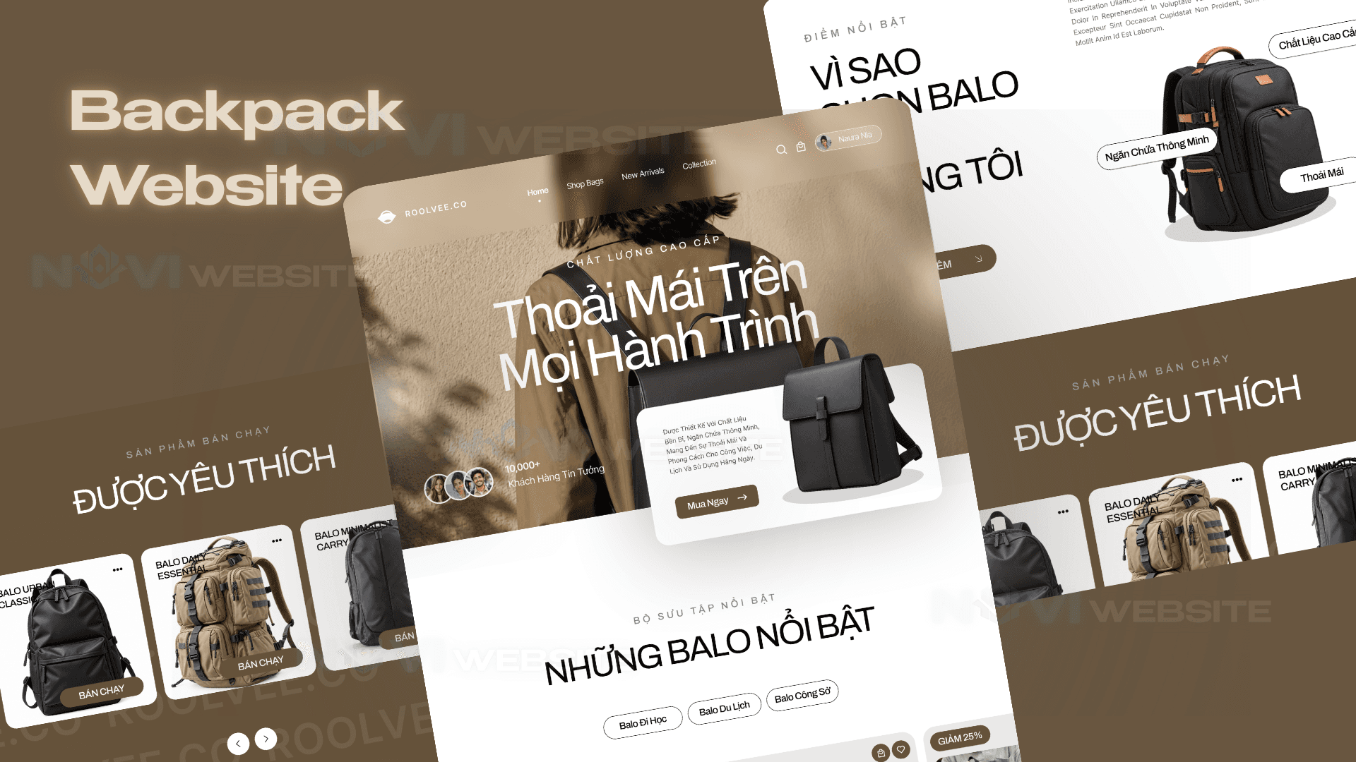 Website Balo & Phụ Kiện Thời Trang
