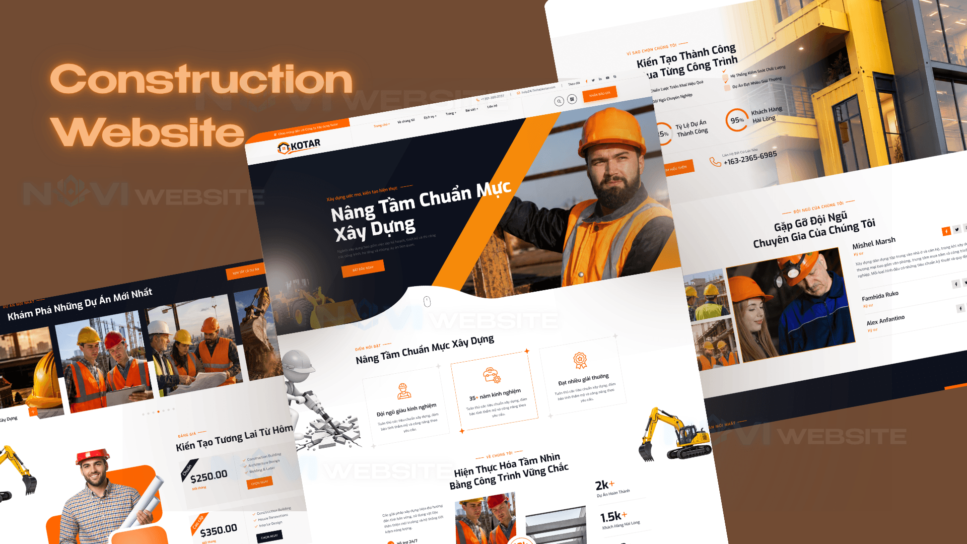 Website Công Ty Xây Dựng
