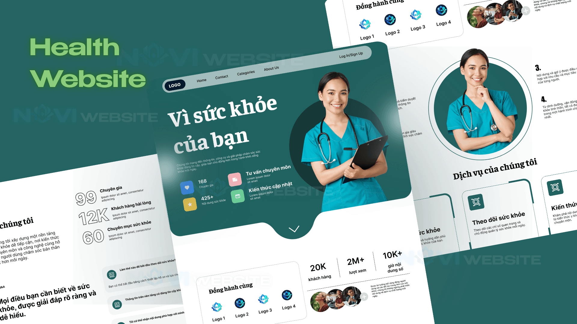 Website Nền Tảng Sức Khỏe & Kiến Thức Y Khoa
