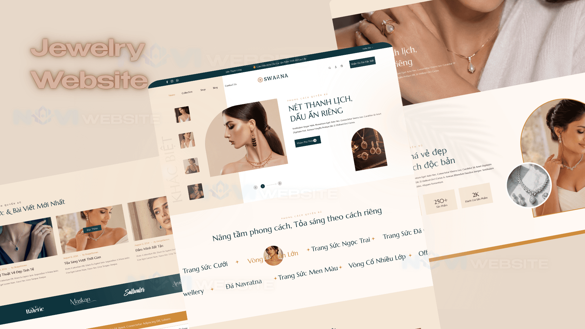Website Thương Mại Điện Tử Trang Sức Cao Cấp